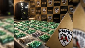 PM apreende 420 pinos de substância análoga à cocaína em Cláudio