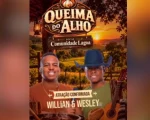 Willian e Wesley se apresentam na Comunidade da Lagoa, em Divinópolis, no dia 27 de setembro.