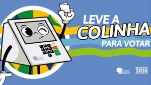 Campanha Cola Eleitoral do TSE orienta eleitores a anotar números antes da votação