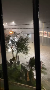 Chuva de granizo assusta moradores de Bambuí nesta segunda