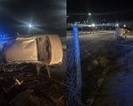 Carro capota e motorista fica inconsciente na MG-050, em Divinópolis