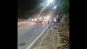 Acidente com moto é registrado na estrada de Ermida