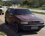Fiat Uno com sinais identificadores adulterados apreendido na MG-050 em Carmo do Cajuru