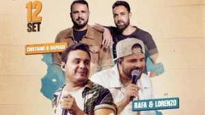 Divinópolis terá 1º Festival Sertanejo na Praça da Bíblia neste sábado (12)