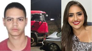 Homem é indiciado por matar a namorada após jogar carro contra carreta em Itaúna