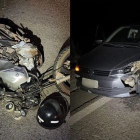 Motociclista morre em batida de frente durante ultrapassagem na MG-060