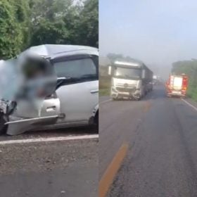 Motorista morre após acidente entre três veículos na MG-050
