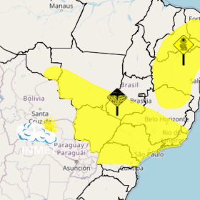 Previsão do tempo indica chuva em Divinópolis
