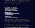 ExpoCl&aacute;udio remarca shows ap&oacute;s forte chuva e divulga nova programa&ccedil;&atilde;o