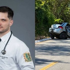 Médico vítima de acidente na BR-352 está internado em Divinópolis e precisa de doação de sangue