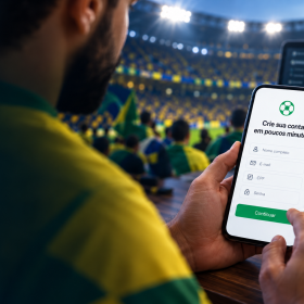 Como o cadastro simplificado está mudando a rotina de quem aposta em futebol no Brasil