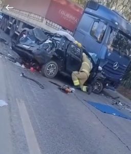 Acidente com vítima fatal interdita BR-354 próximo a Iguatama