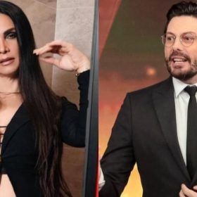 Luiza Ambiel confirma ter ficado com Danilo Gentili, mas afirma que rela&ccedil;&atilde;o n&atilde;o evoluiu para sexo