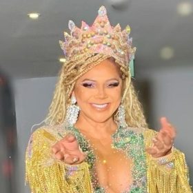 Darlin Ferrattry &eacute; nomeada rainha de bateria da Uni&atilde;o da Ilha do Governador