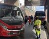 Motorista de ônibus sofre mal súbito, causa acidente com oito veículos e deixa vítimas na Zona da Mata