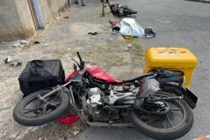 Acidente entre motos no bairro Salgado Filho, em Belo Horizonte, resulta na morte de dois motociclistas