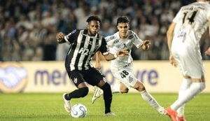 Atlético busca vitória por três gols de diferença contra o Santos para avançar na Copa Sul-Americana