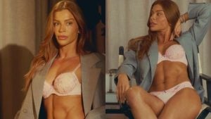 Grazi Massafera aparece de lingerie em campanha publicitária e se prepara para novos projetos no cinema