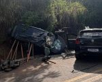 Acidente na BR-352, entre Par&aacute; de Minas e Pitangui, resulta em uma morte e duas v&iacute;timas feridas