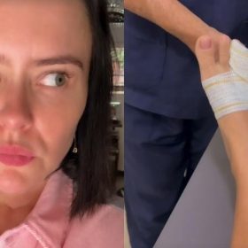 Mari Bridi sofre fratura no dedo do p&eacute; ap&oacute;s bater porta durante a madrugada