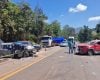 Batida de frente na BR-040, em Congonhas, deixa uma morte e quatro feridos