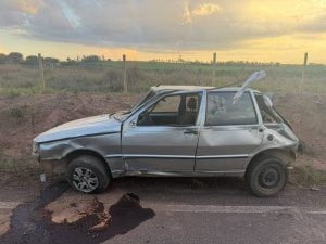 Homem sem CNH sofre acidente grave ao perder controle de ve&iacute;culo em Medeiros, Minas Gerais
