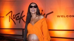 Sabrina Sato revela que o bebê já escuta sons de bateria de Carnaval e planeja desfilar durante o puerpério