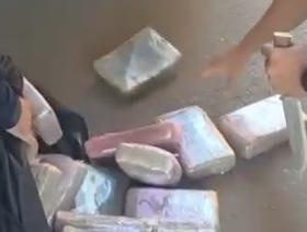 Homem &eacute; preso na BR-040 com mais de 200 kg de maconha durante fiscaliza&ccedil;&atilde;o em Minas Gerais