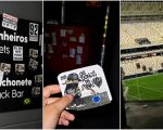 Torcedores do Atlético invadem setor do Cruzeiro na Arena MRV e colam adesivos antes do clássico pelas quartas de final da Copa do Brasil