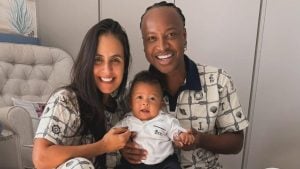 Carol Peixinho e Thiaguinho comemoram um ano de nascimento do filho Bento com homenagens nas redes sociais