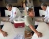 Leonardo realiza novos exames de sangue após um mês sem consumo de álcool; esposa explica o procedimento