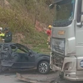 Acidente na BR-381, em Minas Gerais, resulta em duas mortes e quatro feridos