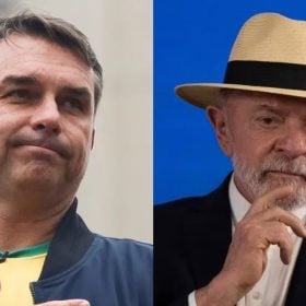 Flávio Bolsonaro aparece à frente de Lula em simulação de 2º turno