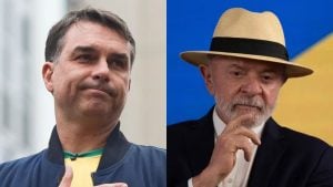 Flávio Bolsonaro aparece à frente de Lula em simulação de 2º turno