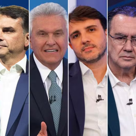 Pesquisa Quaest aponta Lula com 37%, Flávio Bolsonaro com 30% e Augusto Cury com 10%
