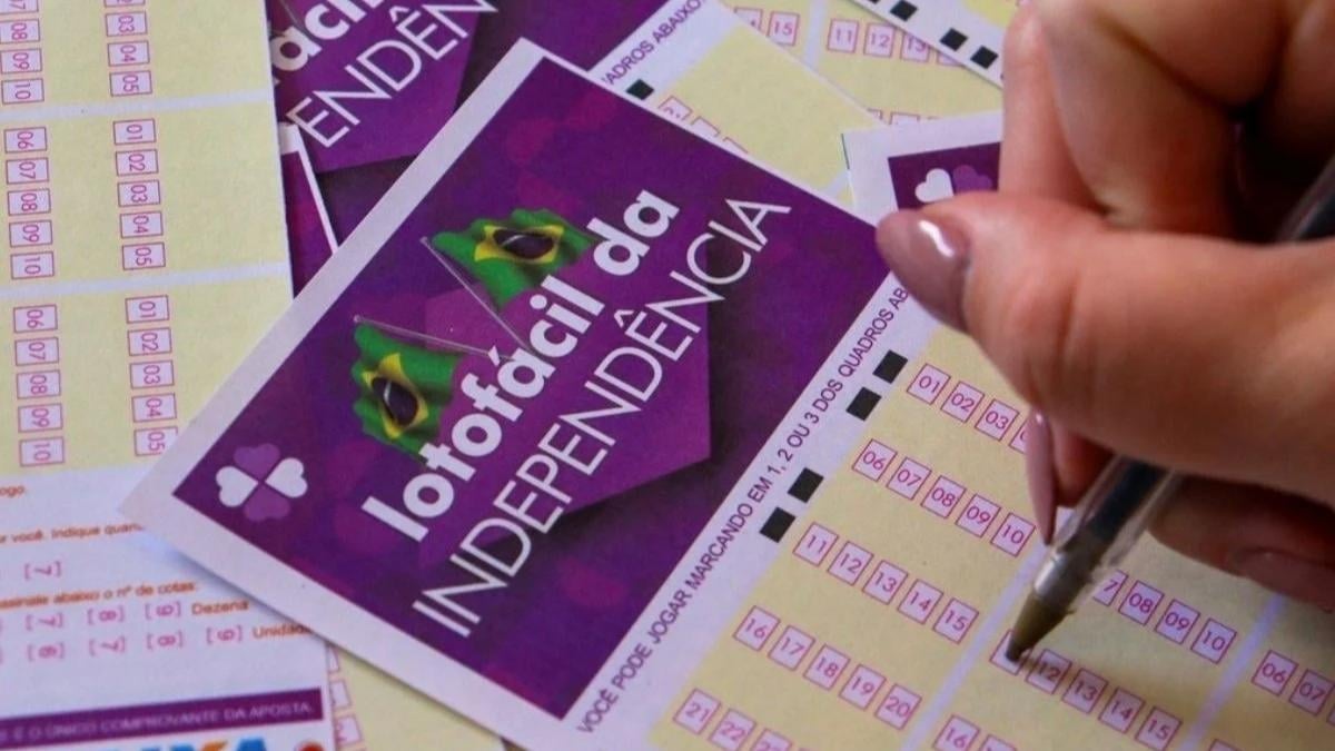 Lotofácil da Independência: Apostas de Itapecerica e Lagoa da Prata acertam 15 números