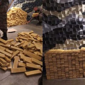 PM apreende 750 kg de maconha na BR-262, em Igaratinga; quatro são presos