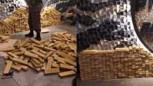 PM apreende 750 kg de maconha na BR-262, em Igaratinga; quatro são presos