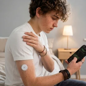 Prefeita sanciona lei dos sensores de glicose para diabetes tipo 1 em Divinópolis