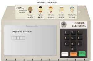 Eleições 2026: simulador permite testar a urna e montar ‘colinha’