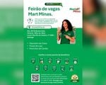 Fachada do Mart Minas em Divin&oacute;polis, onde ser&aacute; realizado feir&atilde;o de vagas de emprego.