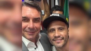 Cleitinho Azevedo e Flávio Bolsonaro discutem apoio ao fim da escala de trabalho 6x1