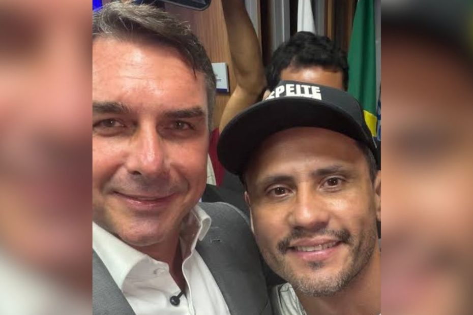 Cleitinho Azevedo e Flávio Bolsonaro discutem apoio ao fim da escala de trabalho 6x1