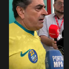 Domingos S&aacute;vio vota em Divin&oacute;polis e comenta d&iacute;vida de Minas e Senado