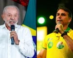 Fl&aacute;vio Bolsonaro e Lula, candidatos &agrave; Presid&ecirc;ncia no segundo turno das elei&ccedil;&otilde;es de 2026
