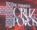 Cruz de Todos os Povos em Divin&oacute;polis durante campanha para retomada das obras
