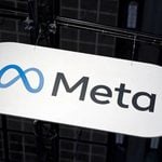 Logotipo da Meta em reportagem sobre cr&iacute;ticas &agrave; modera&ccedil;&atilde;o de conte&uacute;do eleitoral
