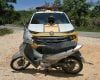 Honda Biz apreendida com sinais identificadores adulterados em Carmo do Cajuru