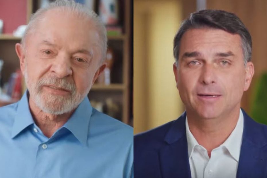 Lula e Fl&aacute;vio Bolsonaro disputam o segundo turno das elei&ccedil;&otilde;es presidenciais de 2026, segundo pesquisa Quaest.