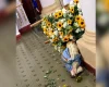 Imagem de Nossa Senhora do Rosário danificada após ataque em igreja de Resende Costa, Minas Gerais